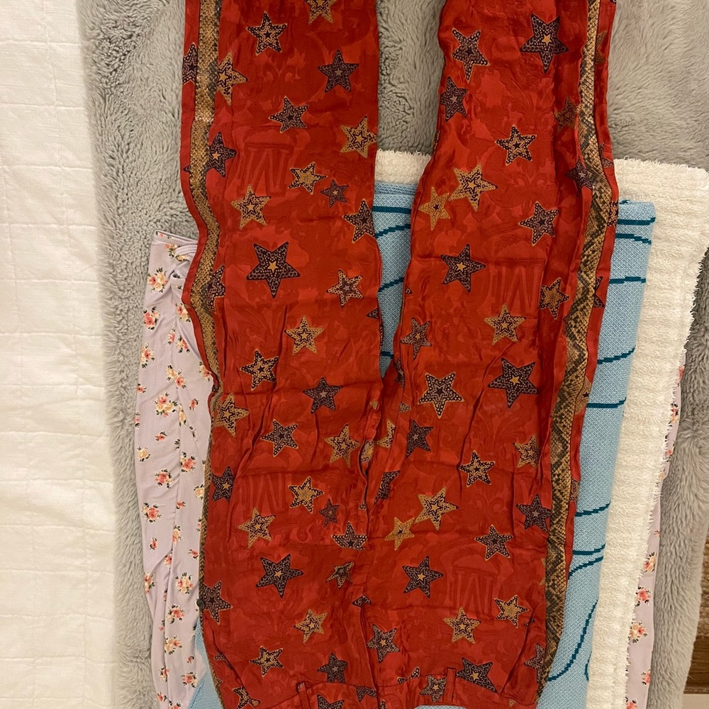 Scotch & Soda Red wide leg pants MEDIUM